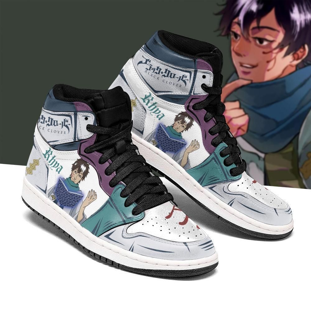 Third Eye Rhya Black Clover Anime Air Jordan 2021 Shoes Sport Sneakers