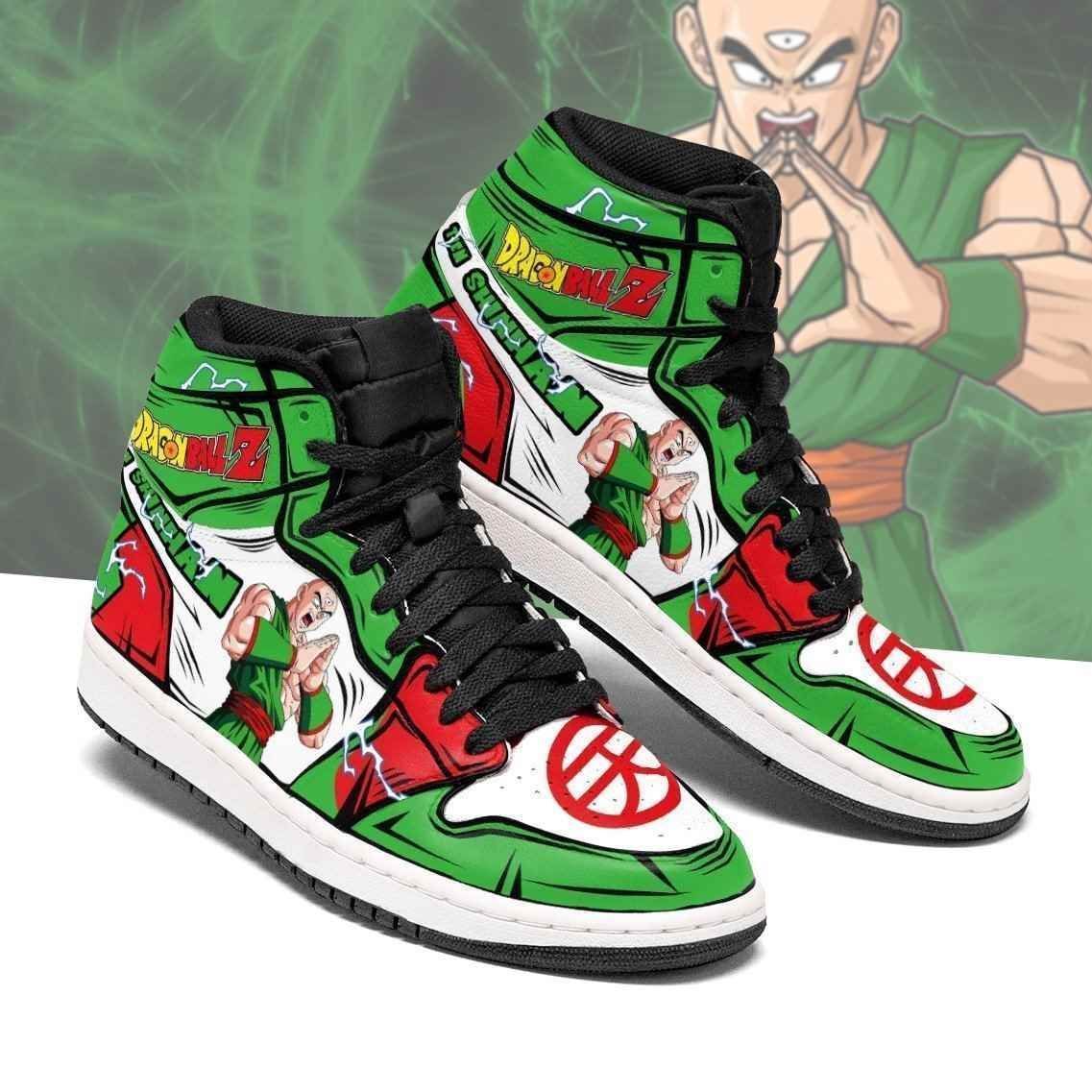 Tien Shinhan Dragon Ball Z Anime Air Jordan 2021 Shoes Sport Sneakers