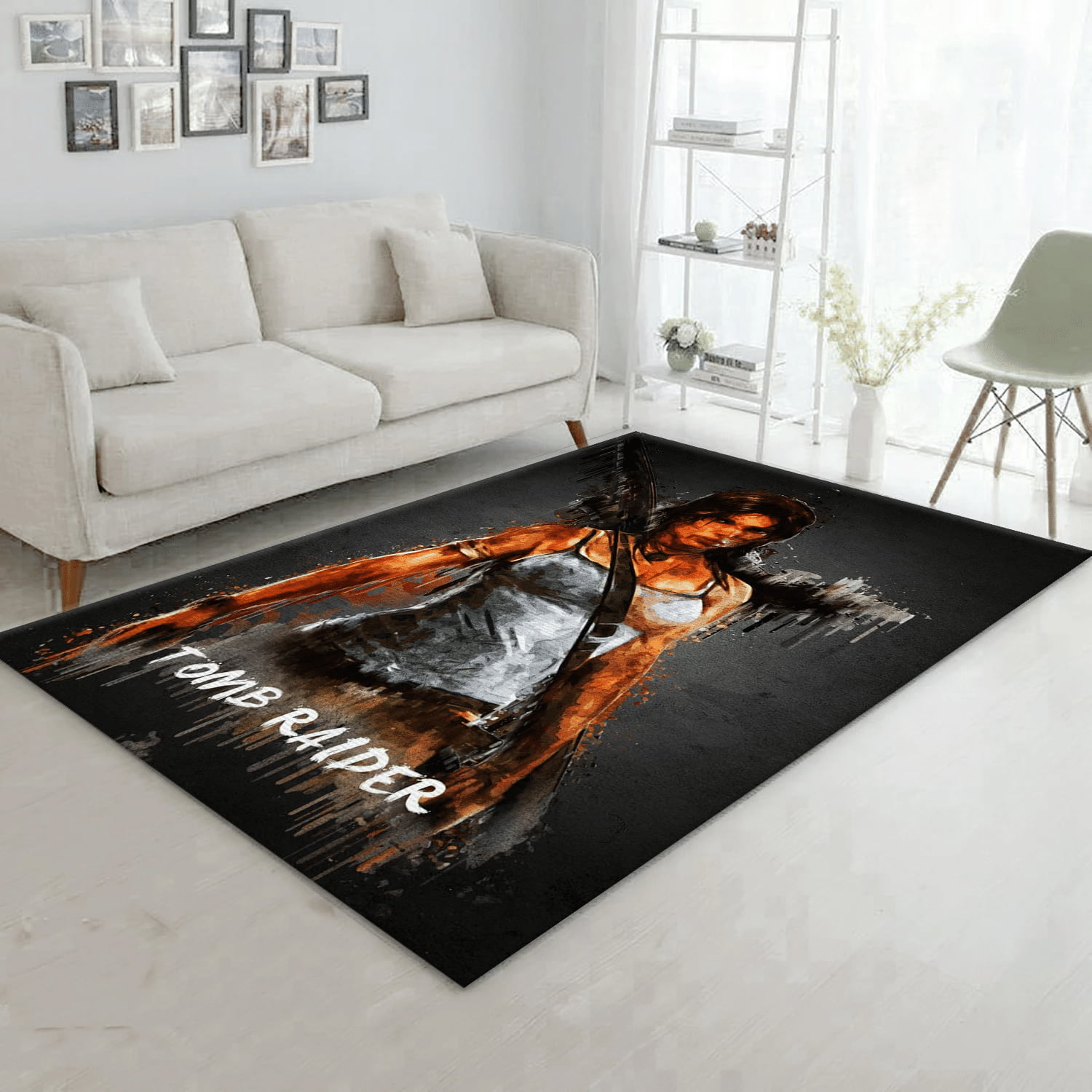 Tomb Raider Area Rug