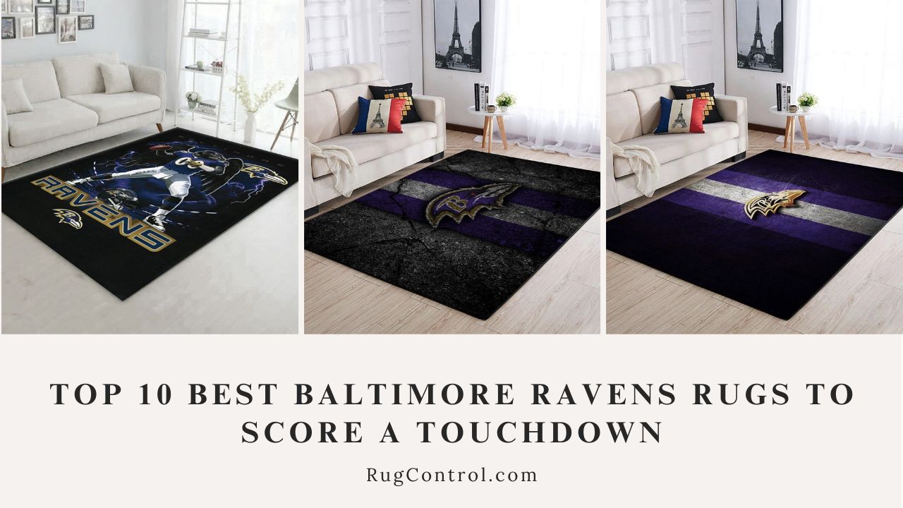 Top 10 Best Baltimore Ravens Rugs to Score a Touchdown