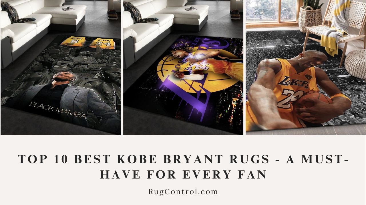 Top 10 Best Kobe Bryant Rugs - A Must-Have for Every Fan