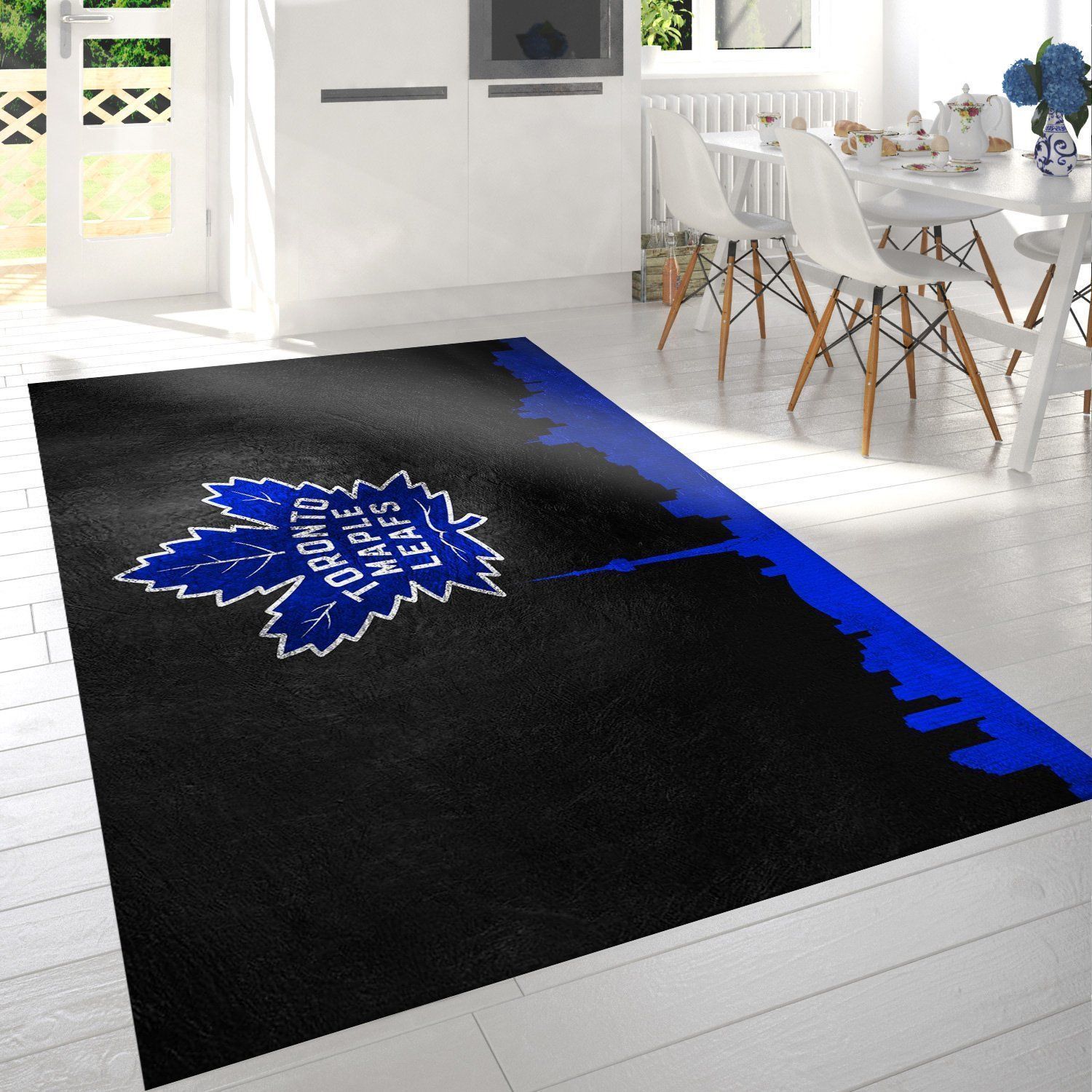 Toronto Maple Leafs Nfl Area Rug Living Room Rug Home US Decor - Indoor Outdoor Rugs