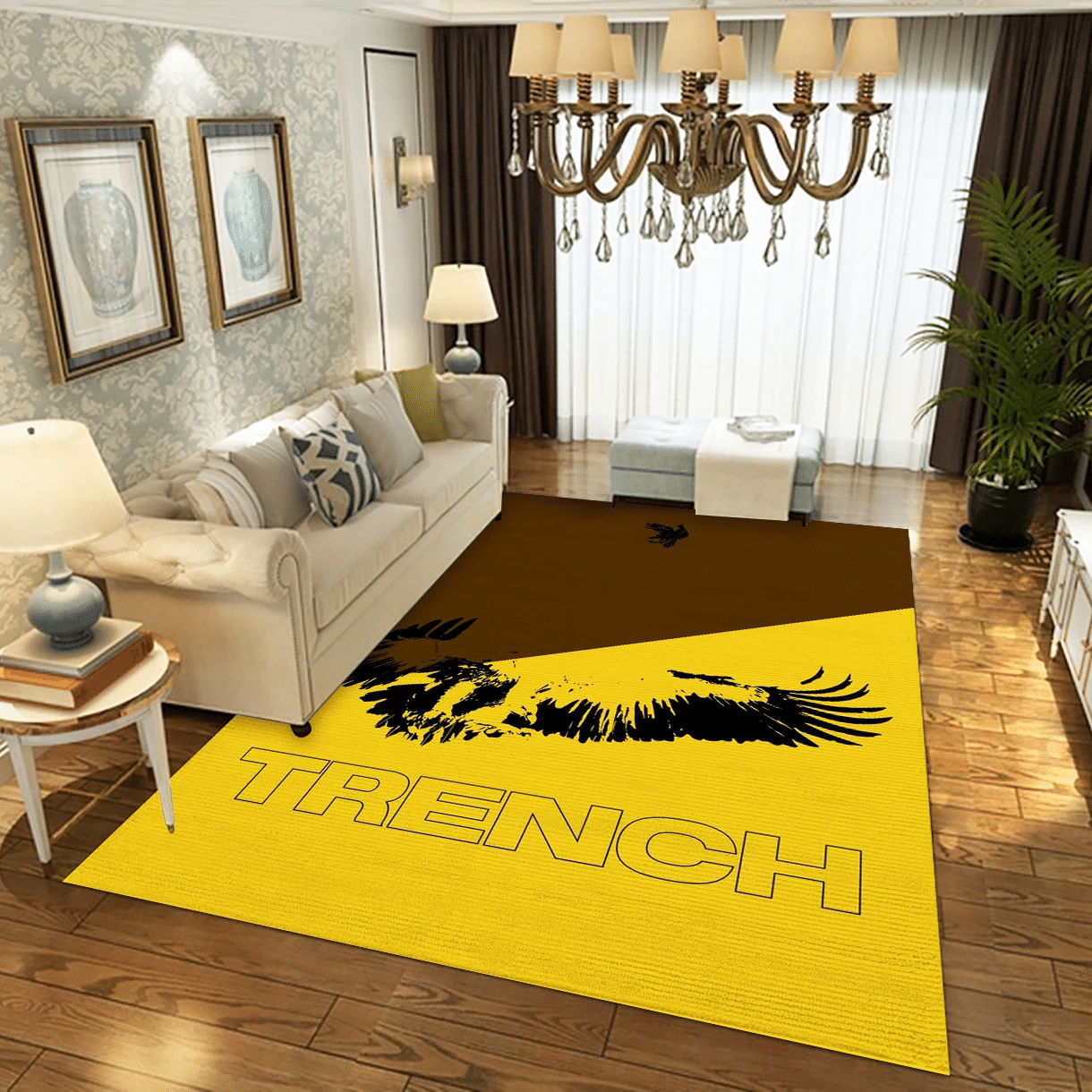 Trench Vulture Twenty One Pilots Music Area Rug Carpet