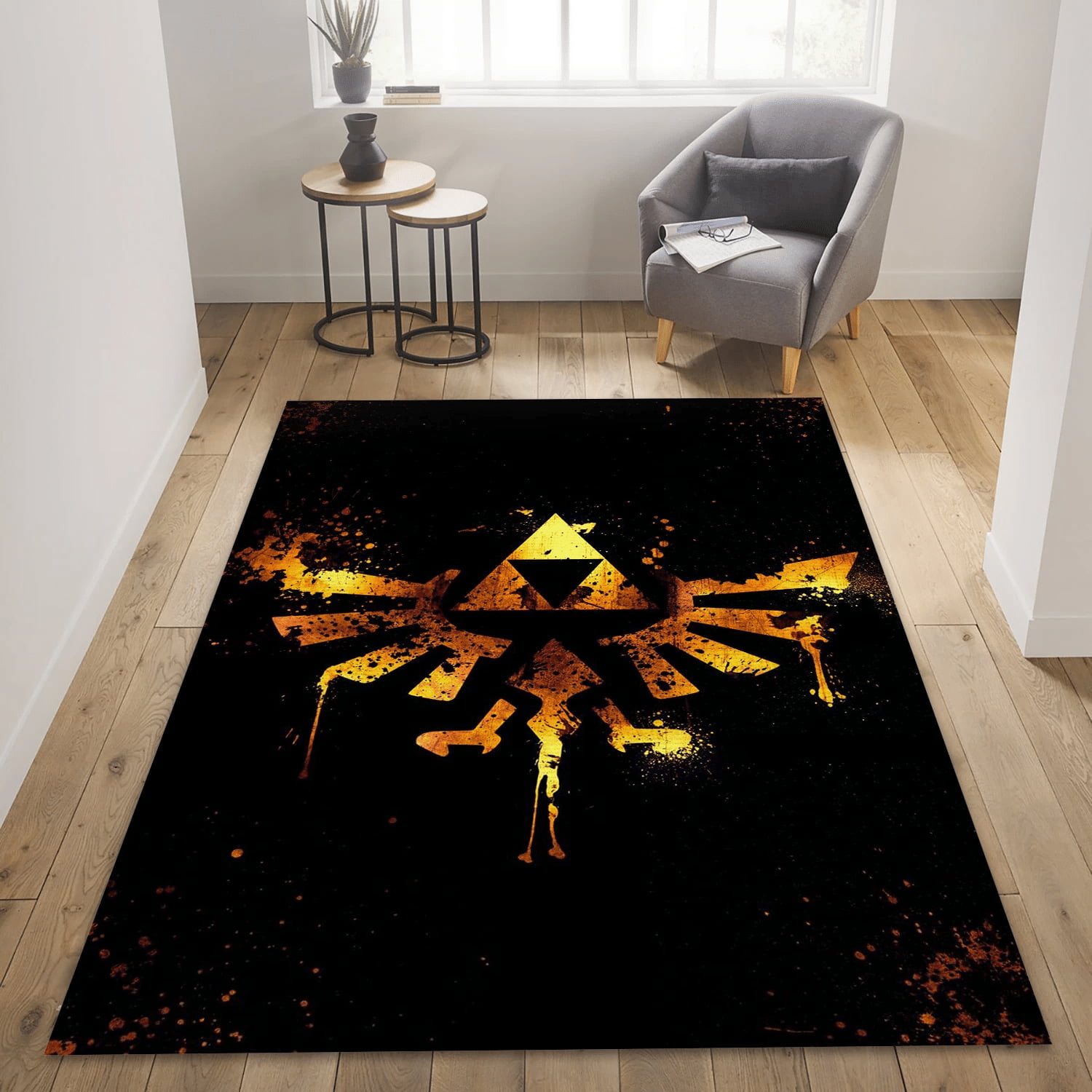 Triforce 2d Edition Area Rug For Christmas