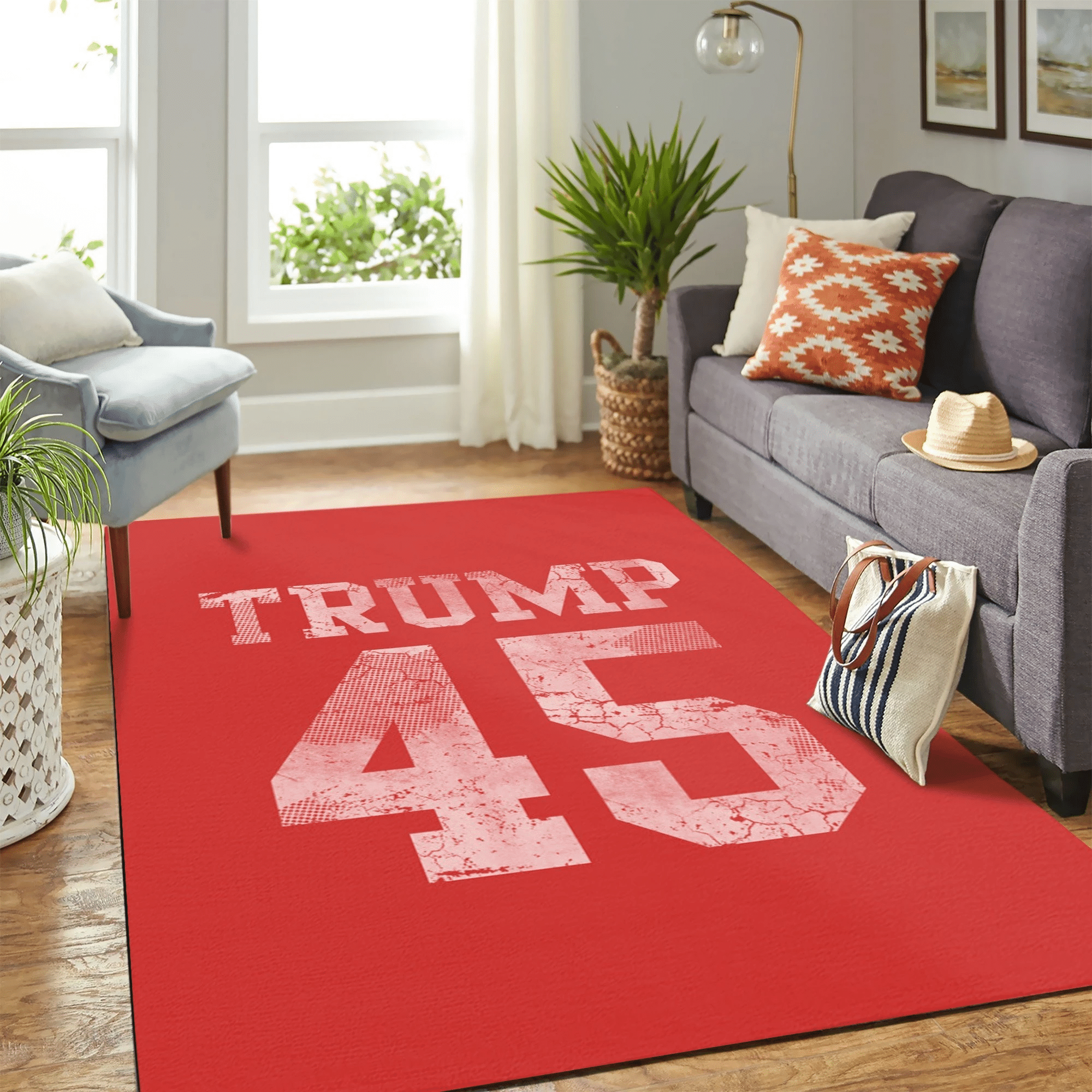 Trump Carpet Floor Area Rug Chrismas Gift - Indoor Outdoor Rugs