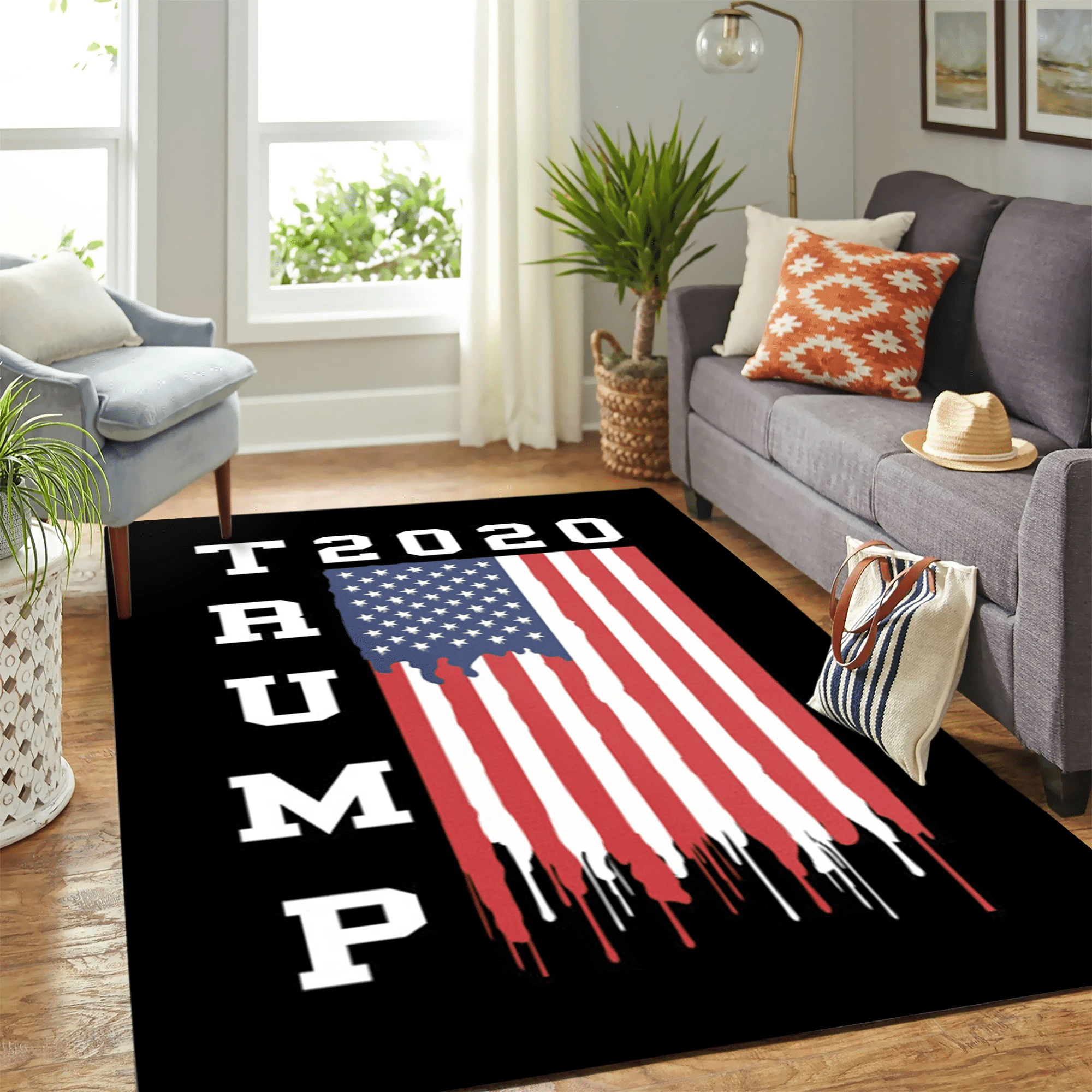 Trump Carpet Floor Area Rug Chrismas Gift - Indoor Outdoor Rugs