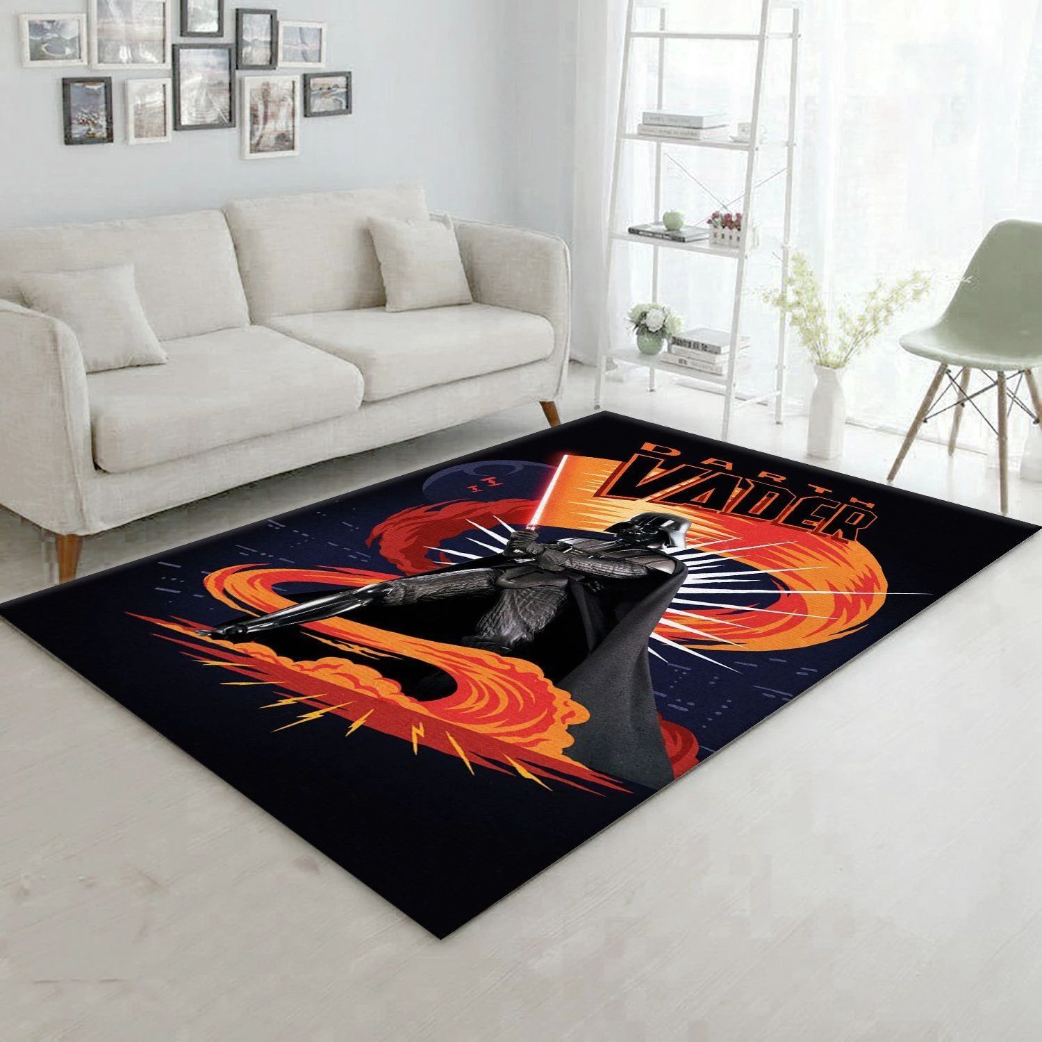 Vader Area Rug Star Wars Funky Explosions Family Gift US Decor - Indoor Outdoor Rugs