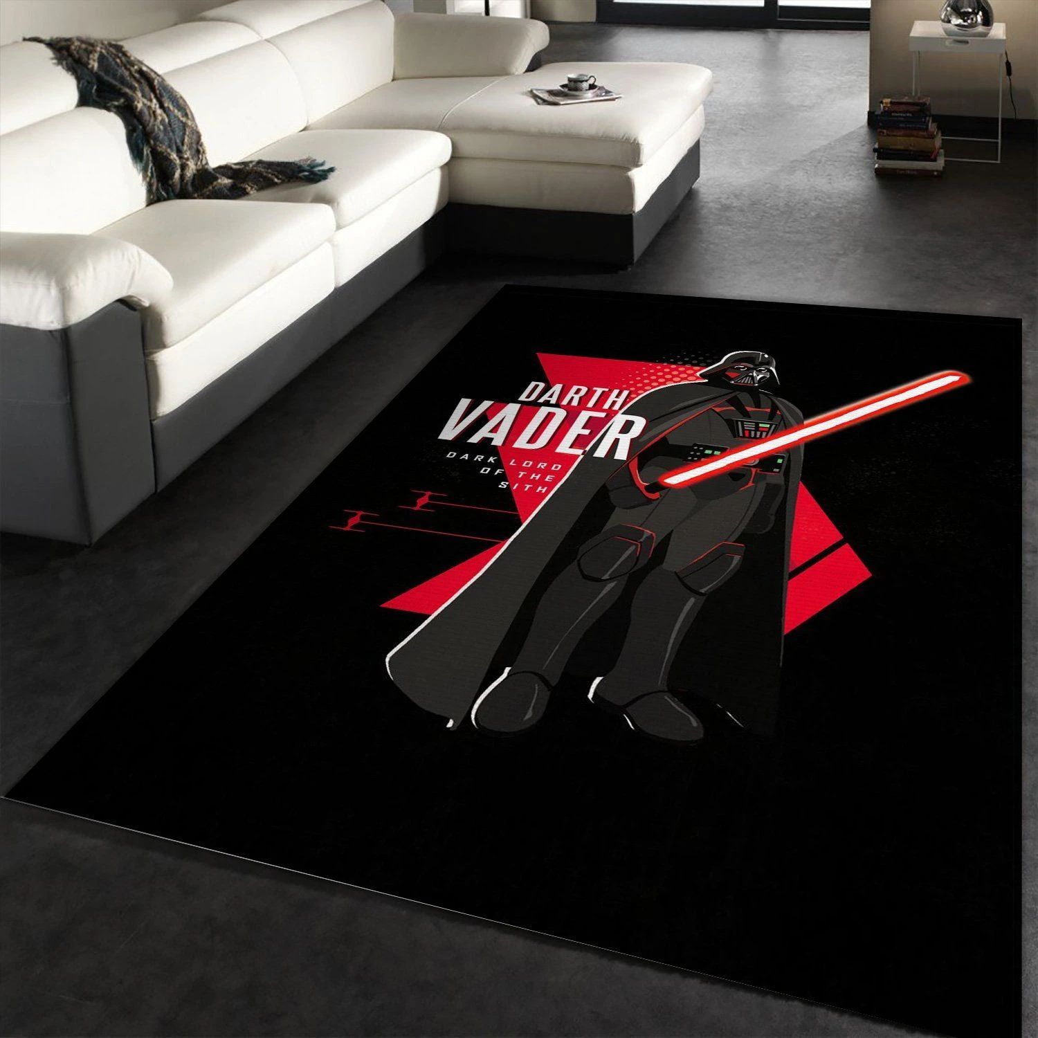 Vader Rug Star Wars Galaxy Of Adventures Home US Decor - Indoor Outdoor Rugs