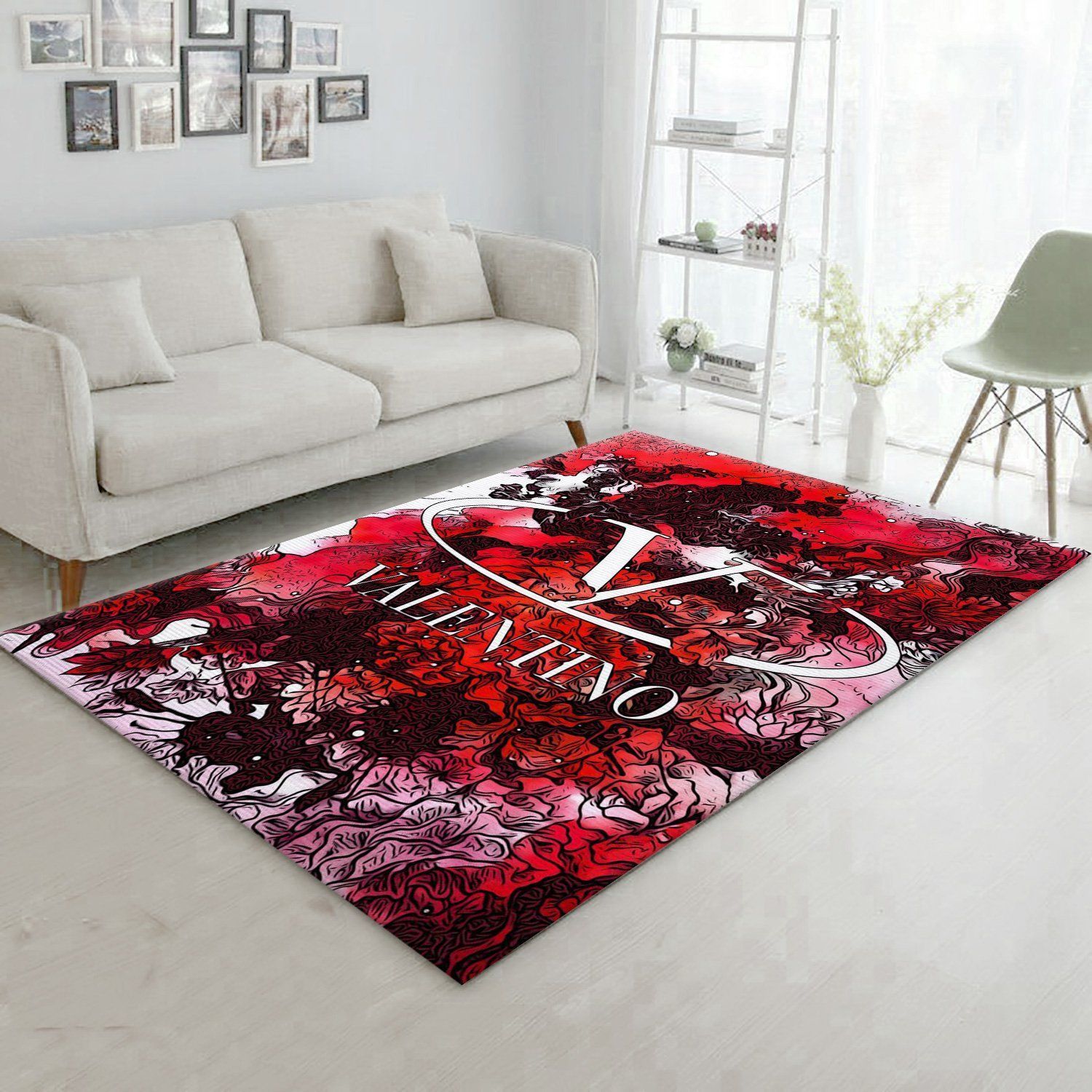 Valentino Rug Living Room Rug Home Decor Floor Decor - Indoor Outdoor Rugs