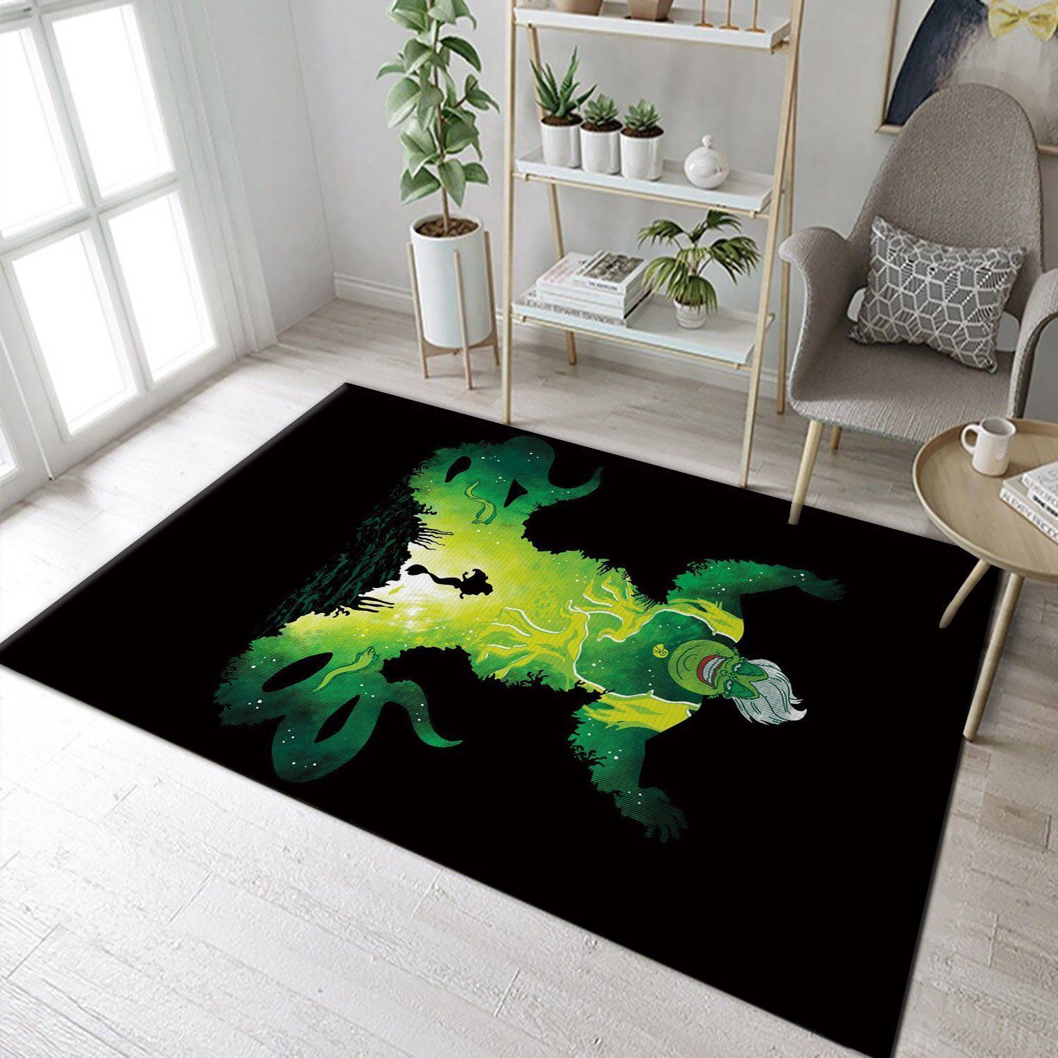 Villainous Spell Area Rug For Christmas