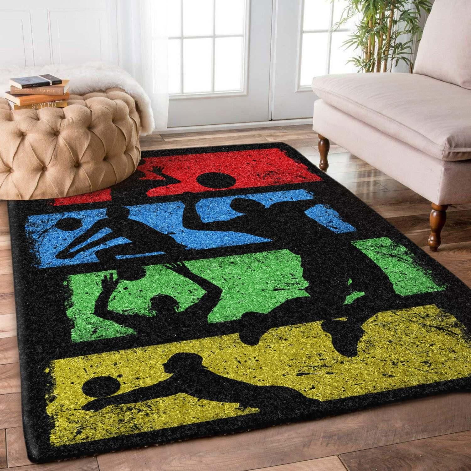 Volleyball Rug - Indoor Outdoor Rugs