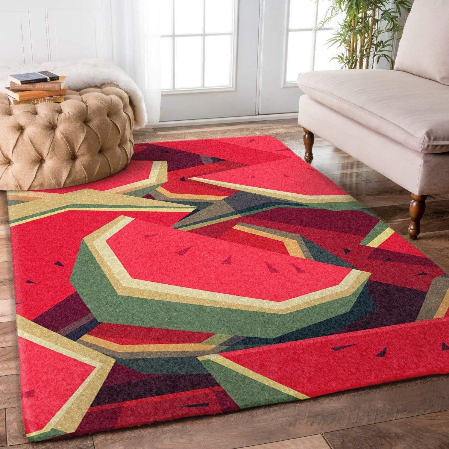 Watermelon Rug - Indoor Outdoor Rugs