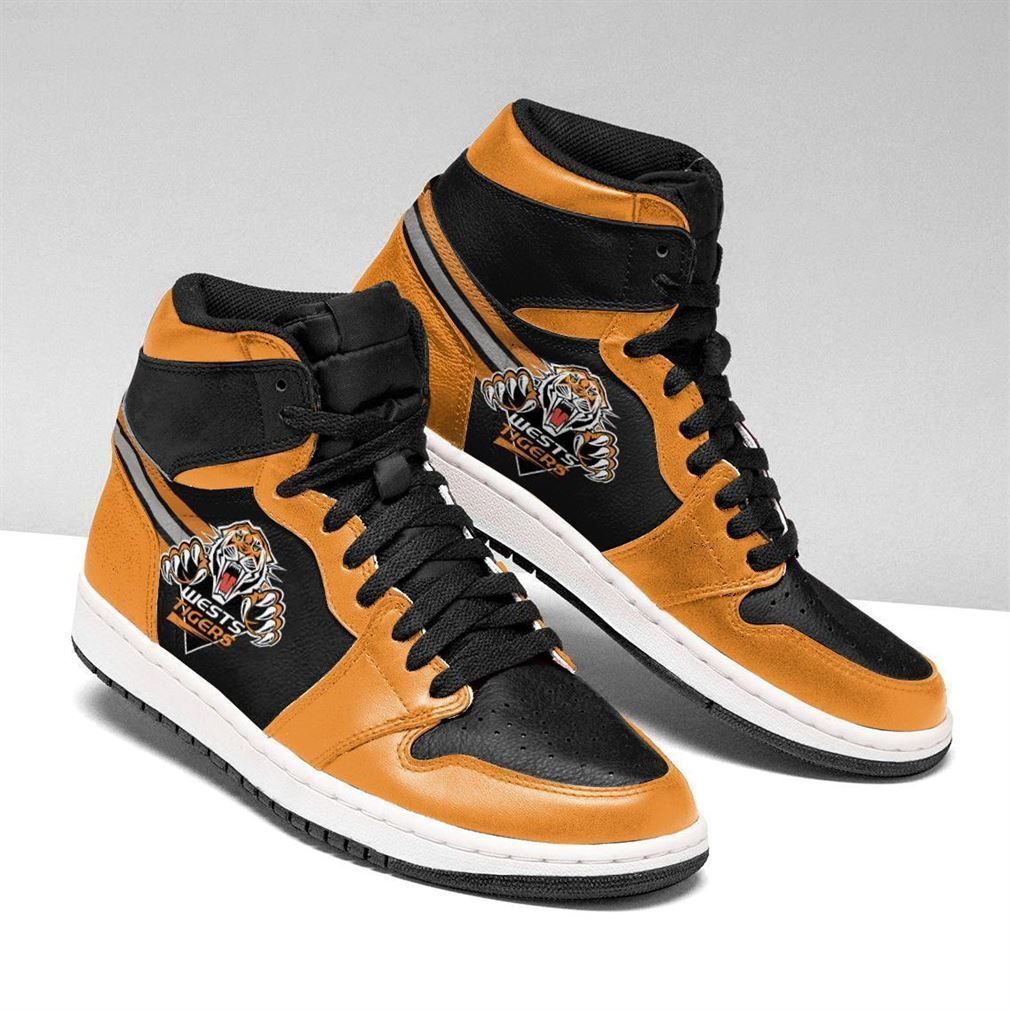 Wests Tigers Nrl Air Jordan Shoes Sport V360 Sneakers