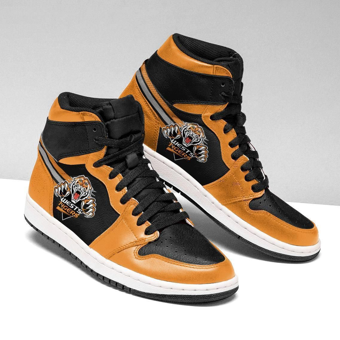 Wests Tigers Nrl Air Jordan Sneakers Shoes Sport