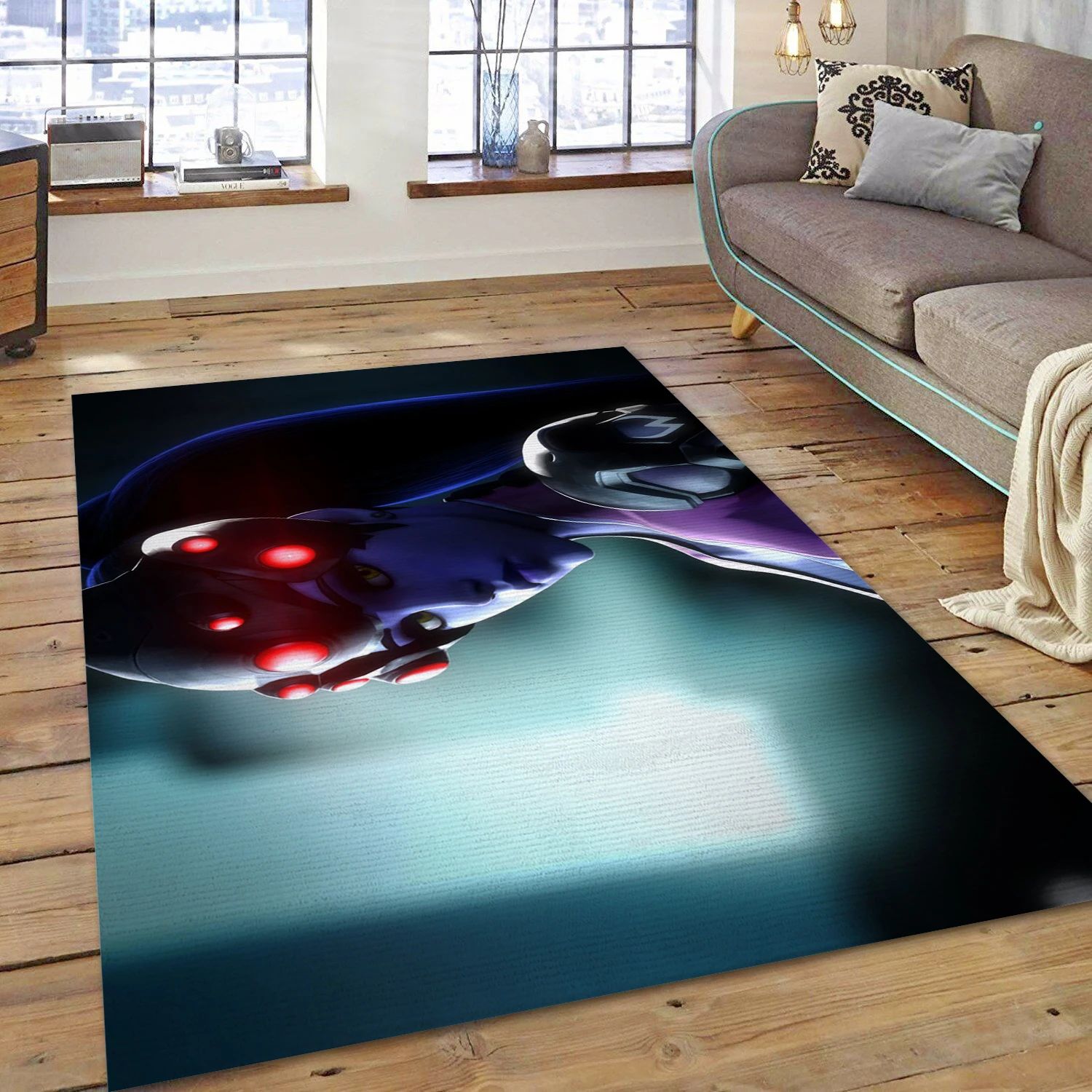 Widowmaker Video Game Reangle Rug