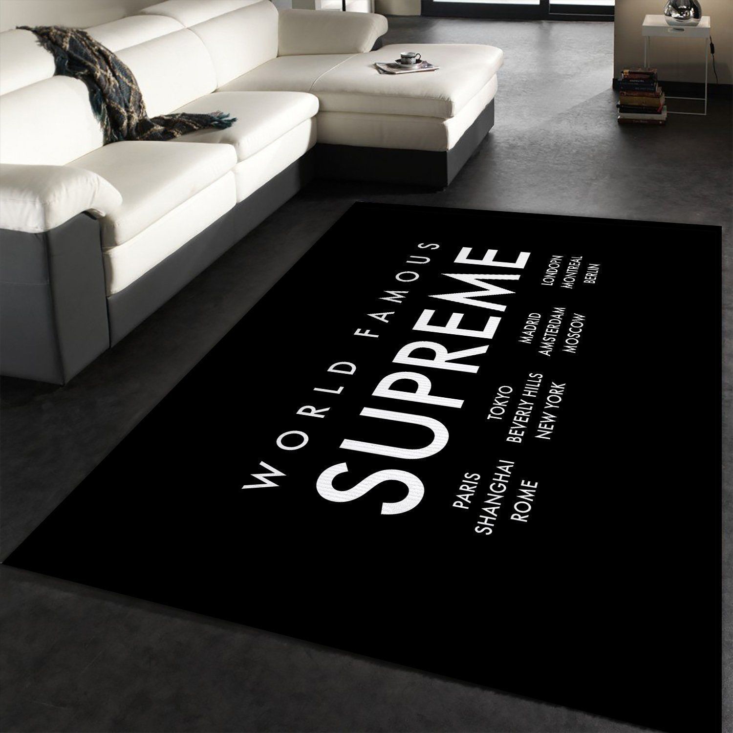 World Famous Supreme Living Room Area Carpet Living Room Rugs FN281013 The US D cor - Indoor Outdoor Rugs