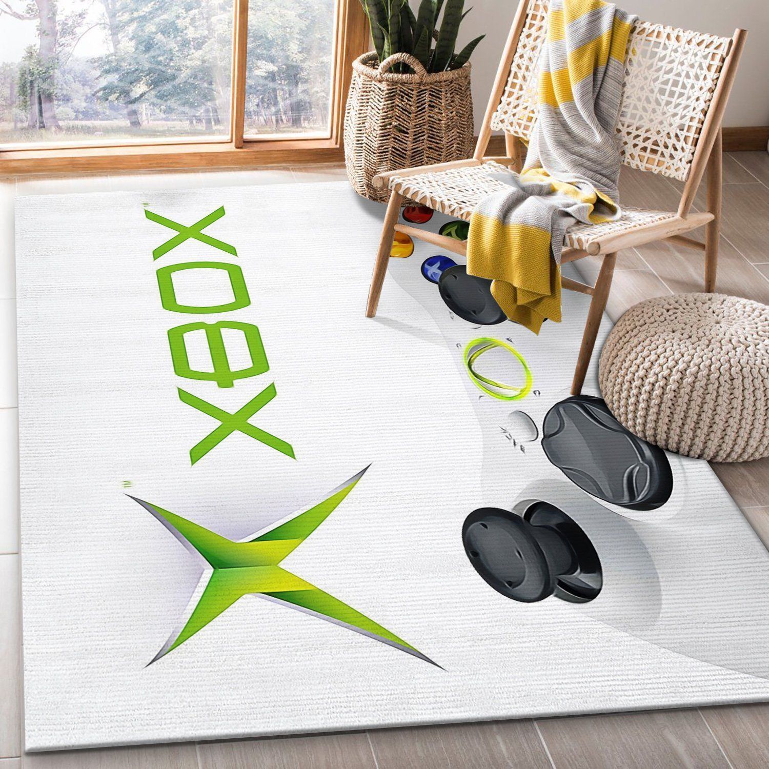 Xbox V60 Rug Living Room Rug Home US Decor - Indoor Outdoor Rugs