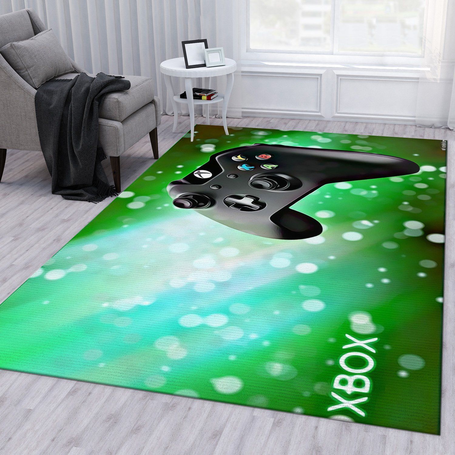 Xbox V72 Area Rug Living Room Rug Home Decor Floor Decor - Indoor Outdoor Rugs