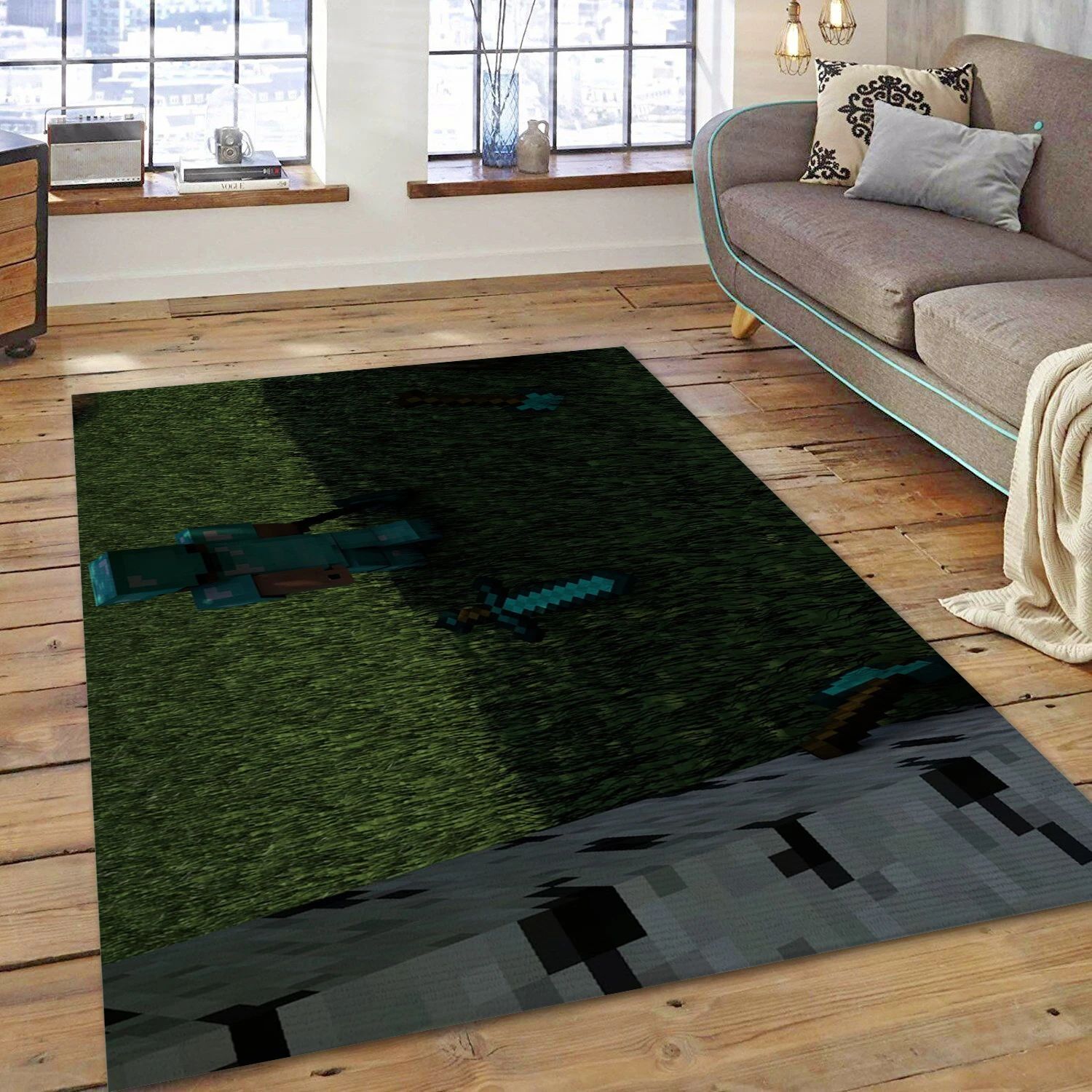 Your Forgotten Worlds Gaming Area Rug