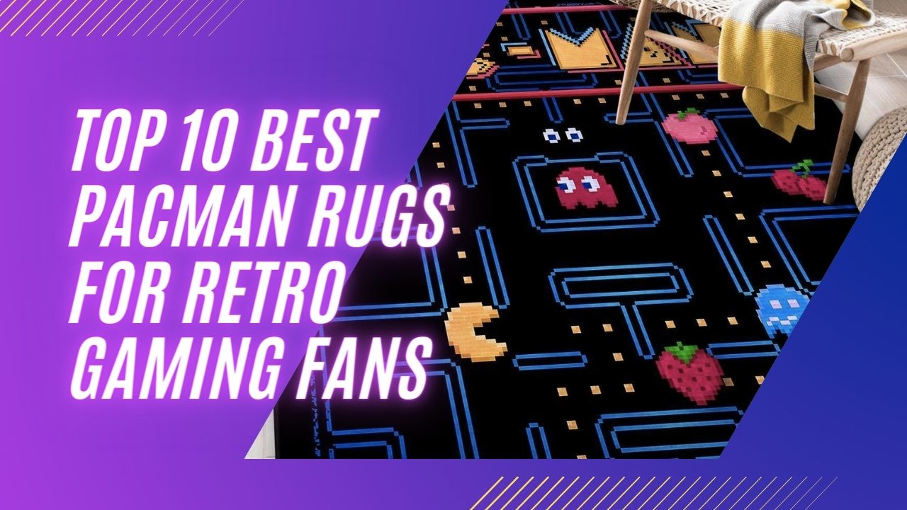 Top 10 Best Pacman Rugs for Retro Gaming Fans