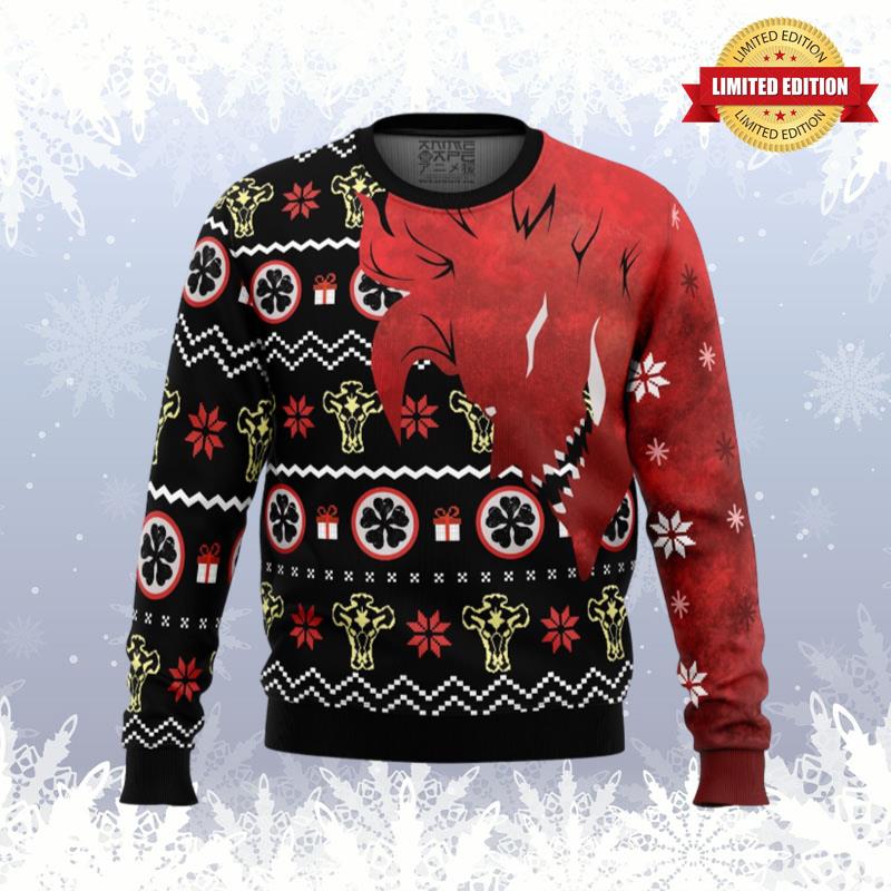 Asta Demon Black Clover Ugly Sweaters For Men Women