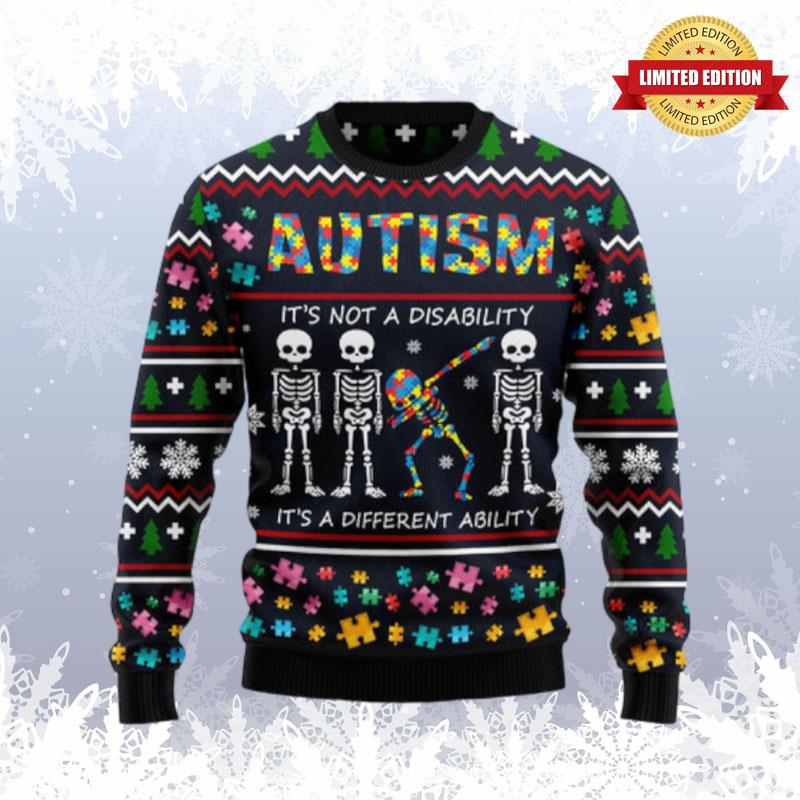 Autism Different Ugly Sweaters For Men Women