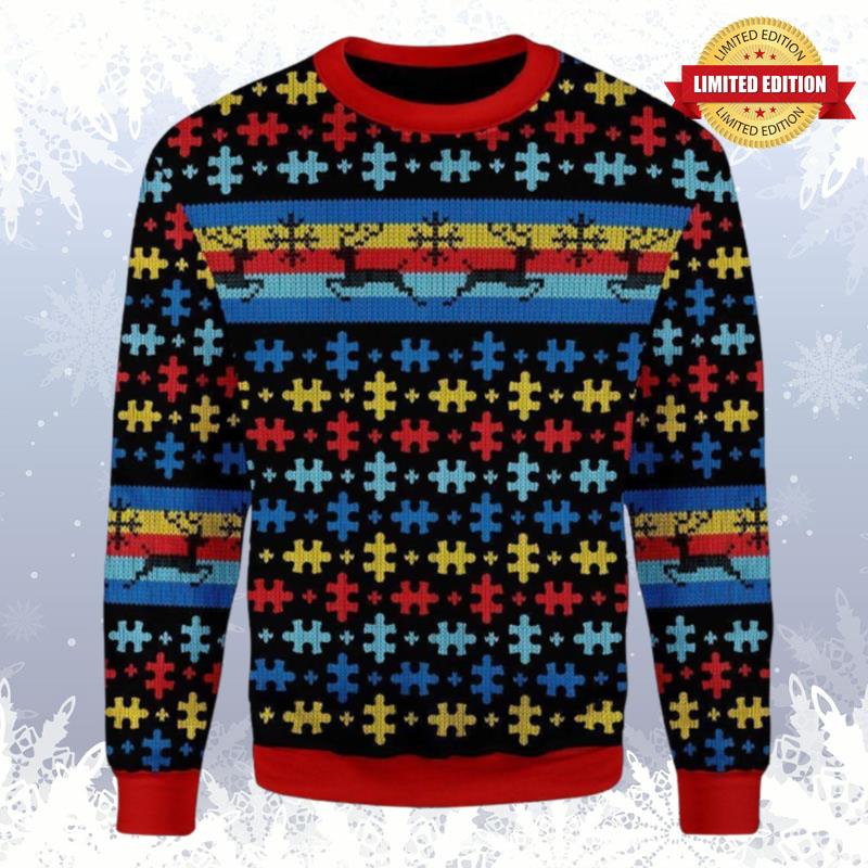 Autism For Ugly Sweaters For Men Women