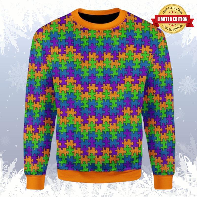 Autism Ugly Sweaters For Men Women
