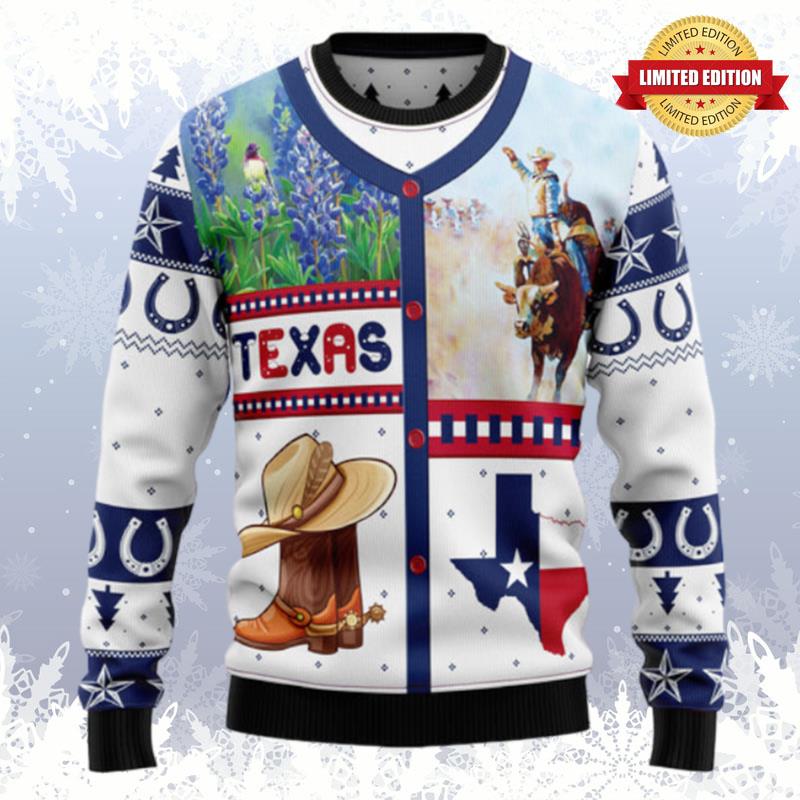 Awesome Texas Ugly Sweaters For Men Women