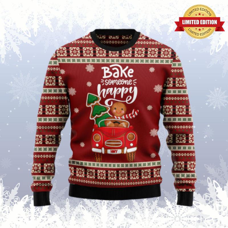 Bake Someone Happy Ugly Sweaters For Men Women