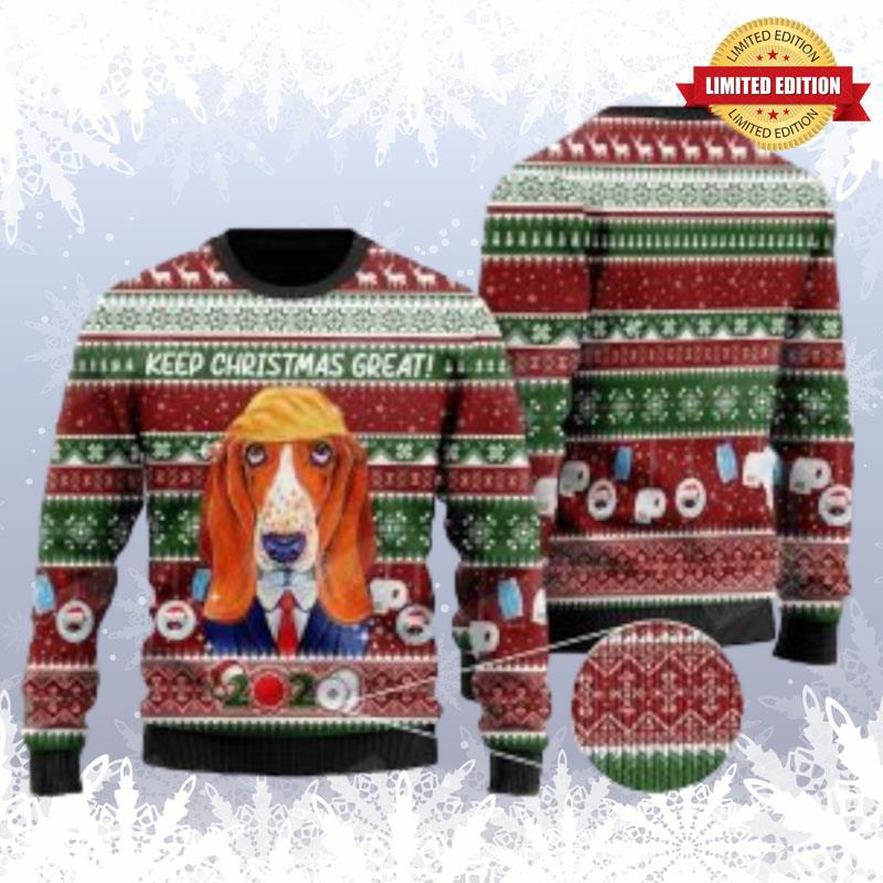 Basset Hound Ugly Sweaters For Men Women