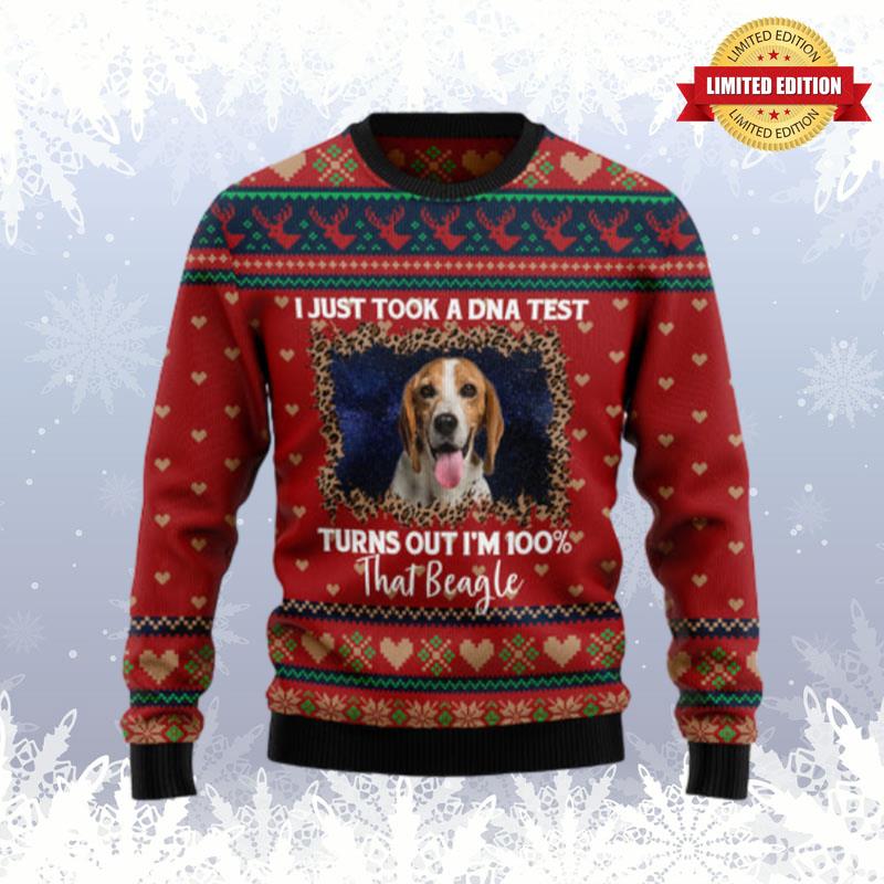 Beagle Dna Ugly Sweaters For Men Women
