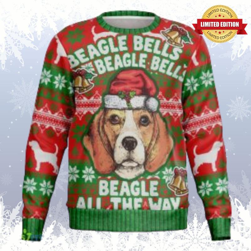 Beagle Dog Ugly Sweaters For Men Women
