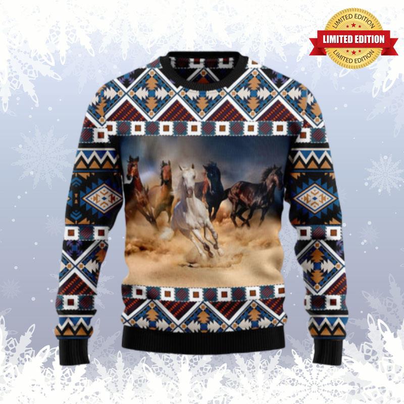 Beautiful Horses Ugly Sweaters For Men Women