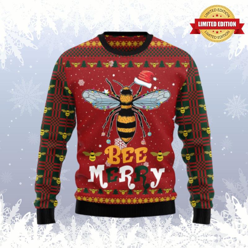 Bee Merry 2 Ugly Sweaters For Men Women