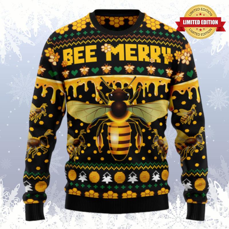 Bee Merry Ugly Sweaters For Men Women