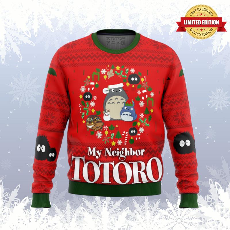 Best Neighbor Totoro Ugly Sweaters For Men Women