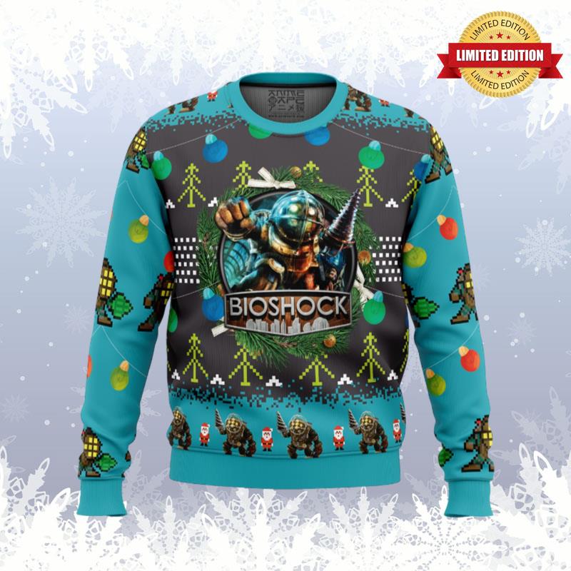 Big Daddy Bioshock v2 Ugly Sweaters For Men Women