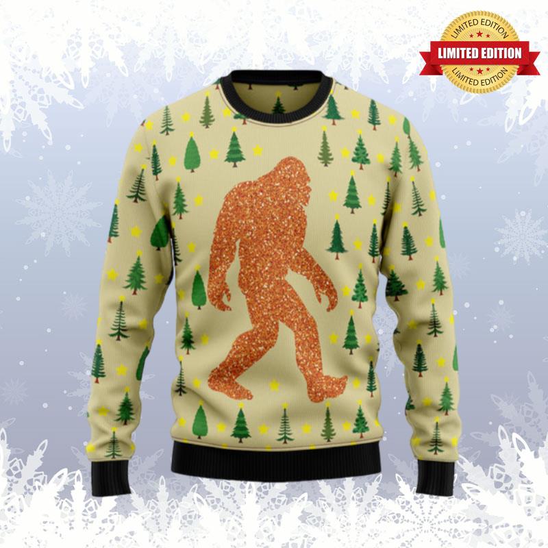 Bigfoot Sasquatch Ugly Sweaters For Men Women