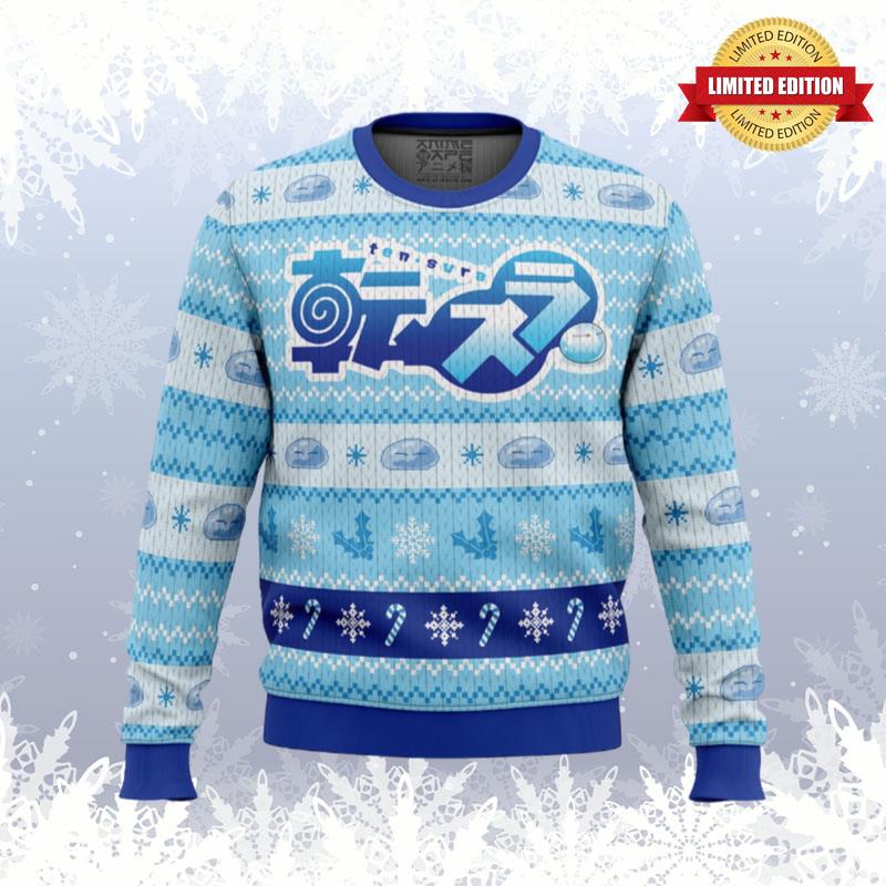 Blue Christmas That time I got reincarnated as a slime Ugly Sweaters For Men Women