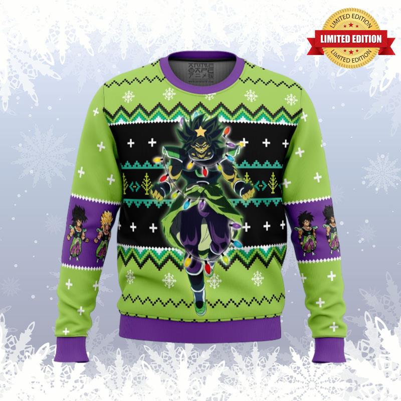 Broly Dragon Ball Z Ugly Sweaters For Men Women