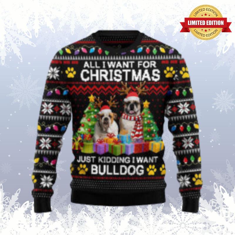 Bulldog Christmas Don? Be A Normal Ugly Sweaters For Men Women
