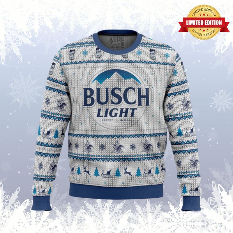 Busch Light Ugly Sweaters For Men Women