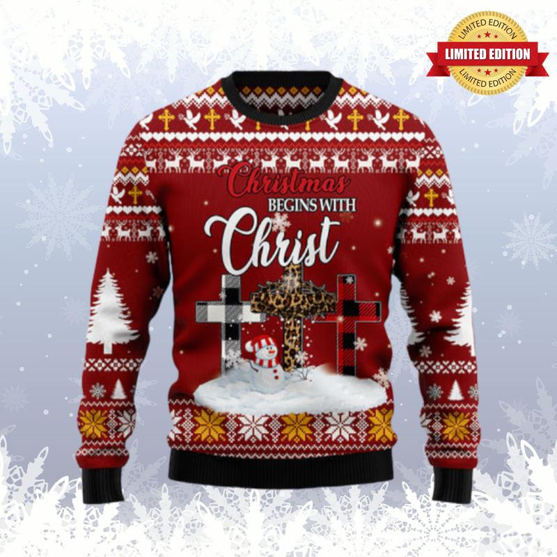 Christian Christmas Ugly Sweaters For Men Women