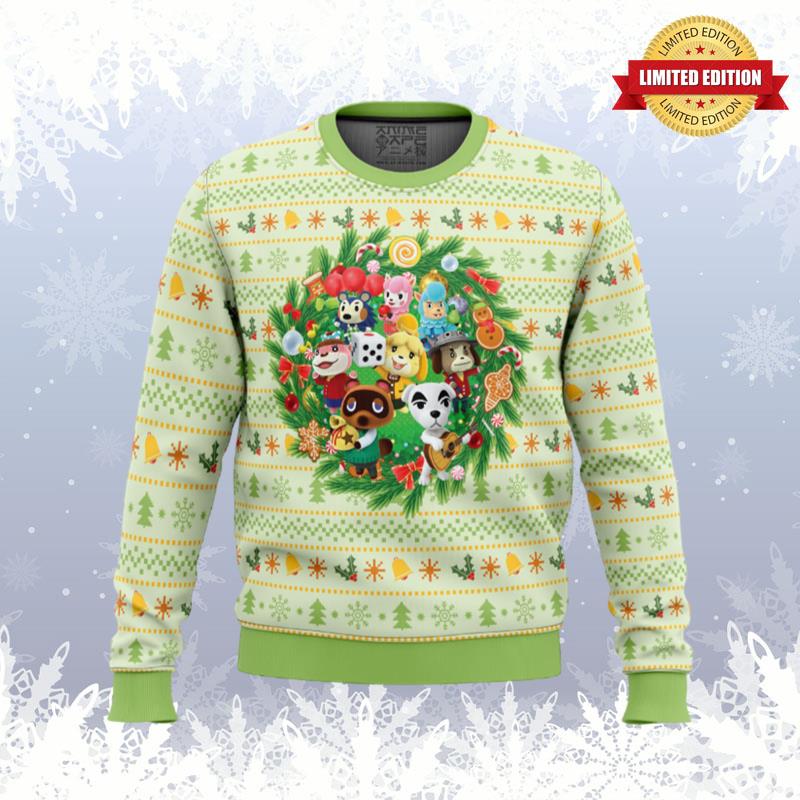 Christmas Animal Festival Animal Crossing Ugly Sweaters For Men Women