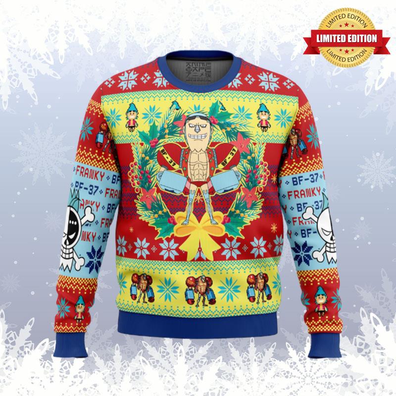 Christmas Franky One Piece Ugly Sweaters For Men Women