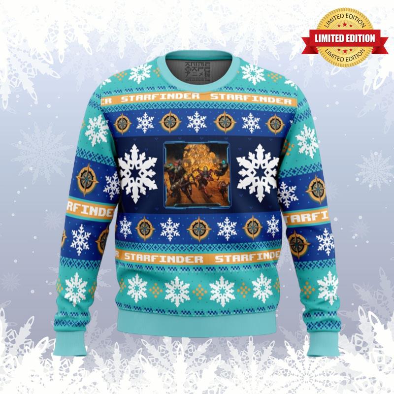 Christmas Starfinder Board Games Ugly Sweaters For Men Women