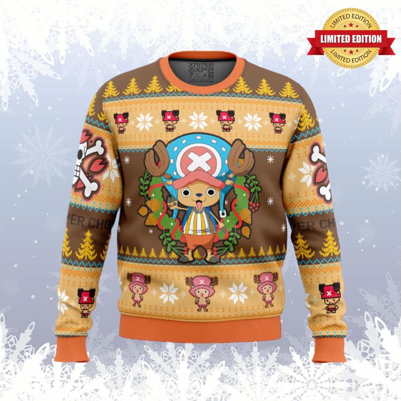 Christmas Tony Chopper One Piece Ugly Sweaters For Men Women