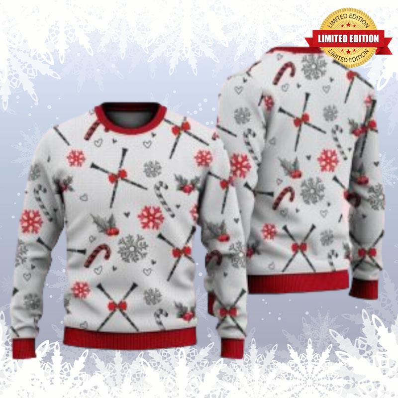 Clarinet Christmas Pattern Ugly Sweaters For Men Women