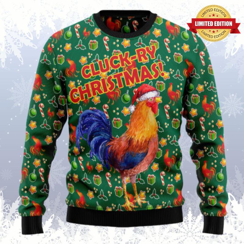 Cluck Ry Christmas Ugly Sweaters For Men Women